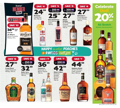 Thrifty Foods Liquor Flyer June 15 To 21