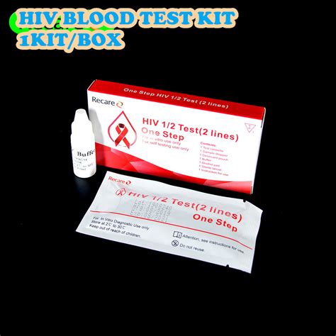 HIV Selftest Recare HIV Test HIV 1 2 One Step Rapid Determine HIV Blood