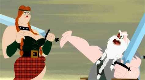 The Scotsman And One Of His Many Daughters Samurai Jack Know Your Meme