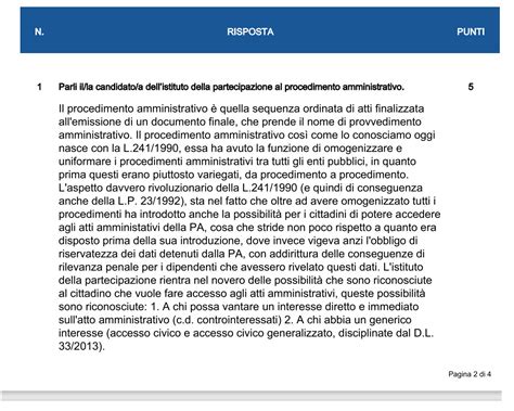 Richiesta Valutazione Prova Scritta Concorso Per Assistente