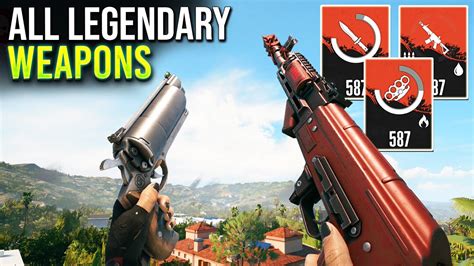 All 8 Legendary Weapons And How To Get Them Asap In Dead Island 2 Youtube