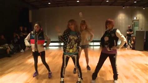 2ne1 I Am The Best Choreography Practice Uncut Ver Youtube