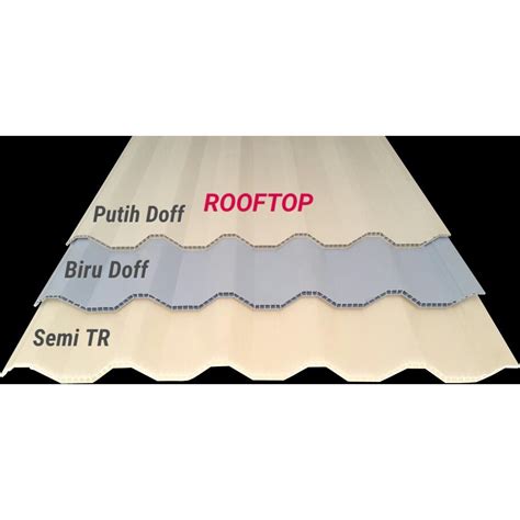 Jual Atap Upvc Rooftop I Series I Series Meter Rumah Gedung Ruko