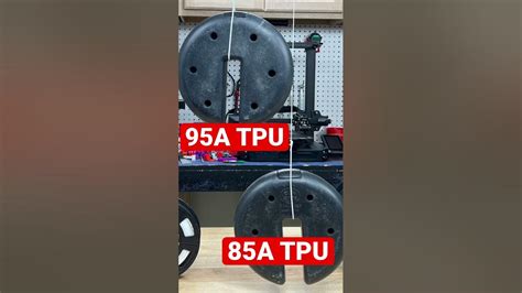 95a Tpu Vs 85a Tpu Filament 3d Printing Short Youtube