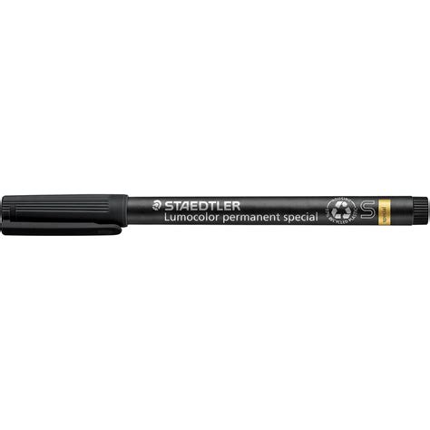 Staedtler Lumocolor Permanent Marker Special S Schwarz S Bei