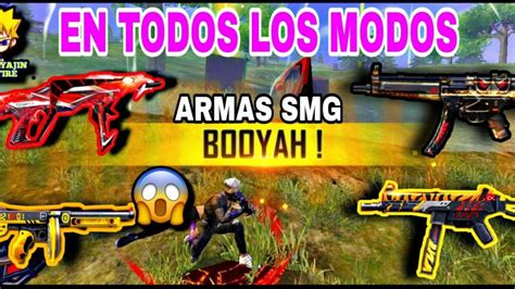 Cuales Son Las Armas Smg En En Free Fire Projaker