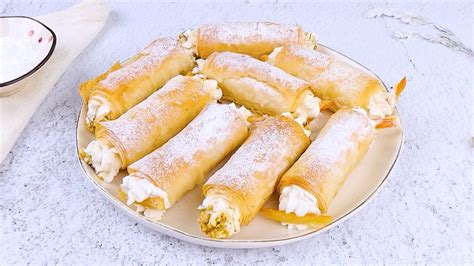 Phyllo Dough Cannoli They Are Really Easy To Make They Will Win You