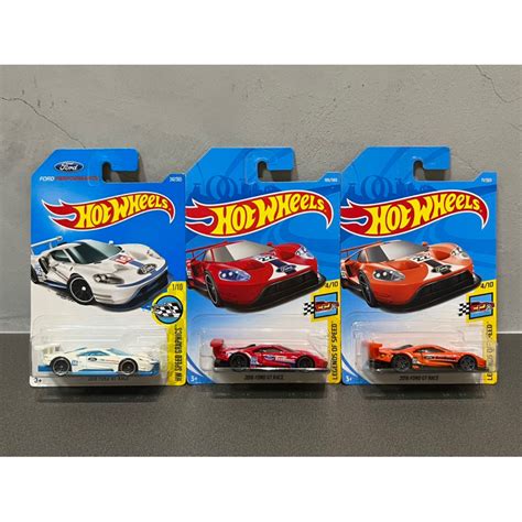 初版 Hot Wheels 風火輪 Ford GT Race 福特 HW Speed Graphics 蝦皮購物