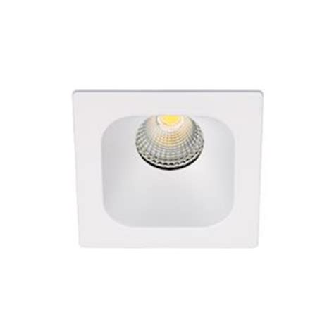 Aric Ivaro Downlight Carr Fixe Blanc Ip Led Int G Deg