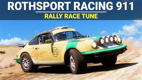 Forza Horizon 5 Tuning 1989 Rothsport Racing Porsche 911 Fh5 Rally