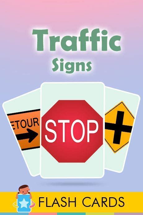 Traffic Signs Flash Cards