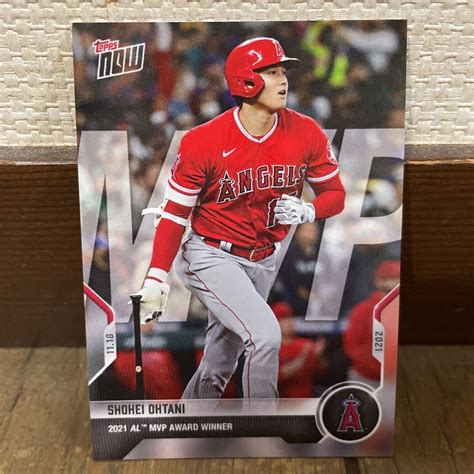 2021 ohtani topps 大谷 翔平 限定 カード OS 40 MVP Topps 売買されたオークション情報yahooの商品