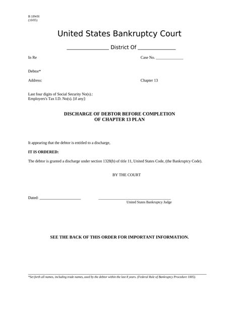 Debtor Chapter 13 Doc Template Pdffiller