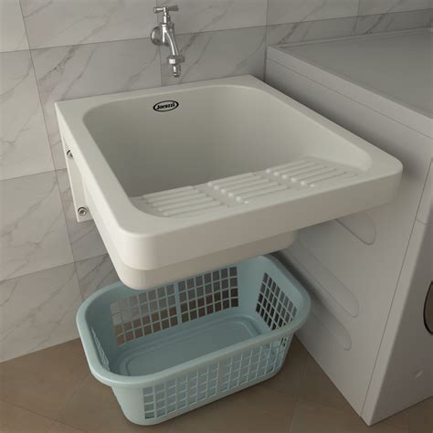 Tanque De Lavar Roupa Perfecta Jacuzzi Branco Madeiramadeira