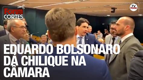 Descontrolado Eduardo Bolsonaro Pl Sp Amea A Bater Em Deputado