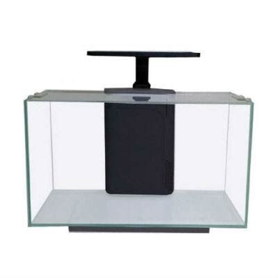 JBJ Rimless Desktop Aquarium 8 Gallon Flat Panel W Lyra 10W LED