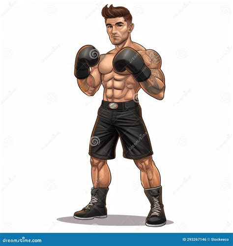 Cartoon Boxer Illustration: Artgerm Inspired Pin Up Boxing David Stock ...