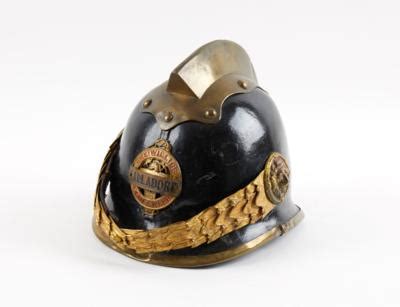 Kommandantenhelm Der Freiwilligen Feuerwehr Kalladorf Historische