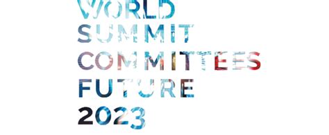 II World Summit of Parliamentary Committees of the Future - Sept. 25-27 ...