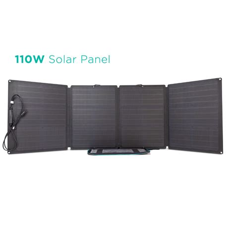 EcoFlow 110W Solarpanel Spannungswandler At LIFE CAN BE SO WANDELFUL