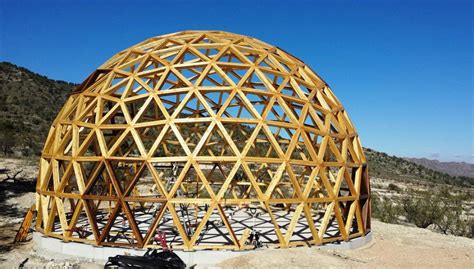 Vivir Bajo Una C Pula Geod Sica Geodesic Dome Homes Dome House