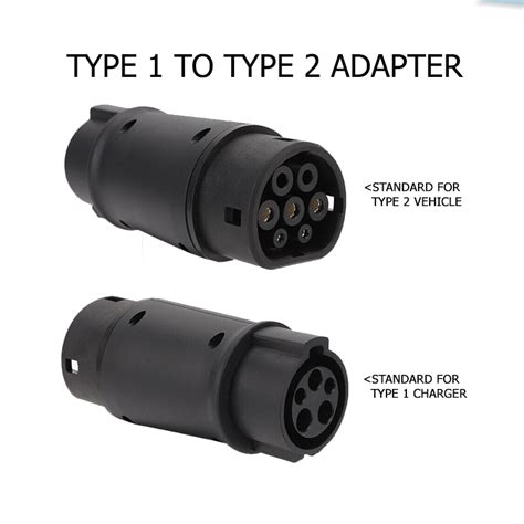 Type To Type Compact Adapter Ev Charger