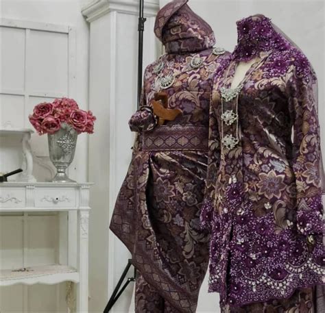 Kebaya Songket Tradisional Pengantin Jual Baju Pengantin Koto Gadang