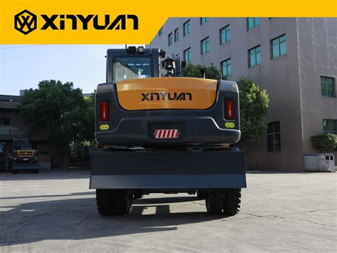 Xinyuan XYC120WT New Excavator 9ton Wheel Excavators Mini Machine Made