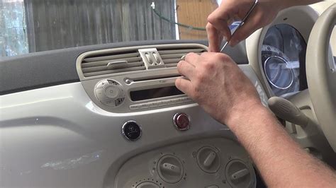 Radio Removal Fiat 500 2007 2013 JustAudioTips YouTube