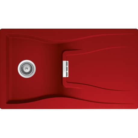 Zlewozmywak WATERFALL D 100 Rouge CRISTADUR SCHOCK