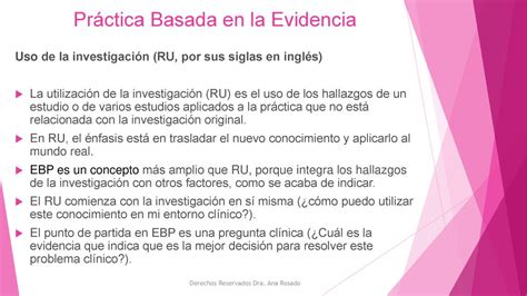 Práctica Basada En La Evidencia Ppt Descargar