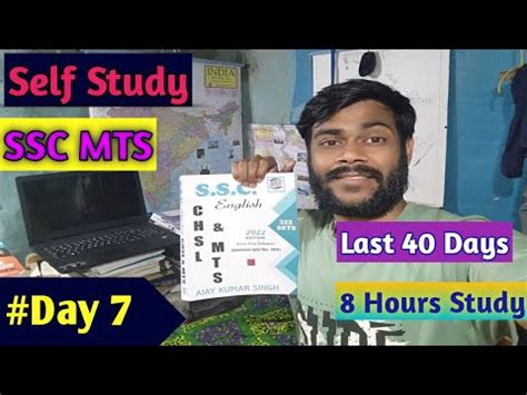 Ssc Mts Aspirant Morning To Night Study Routine Day Last