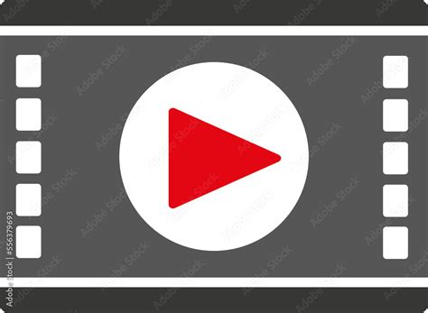 Play video symbol, transparent backgrounds Stock Illustration | Adobe Stock