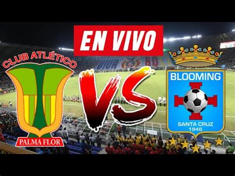 ATLETICO PALMAFLOR Vs BLOOMING EN VIVO DIVISION PROFESIONAL YouTube