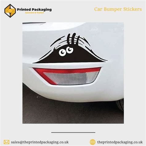 Custom Bumper Stickers The Printed Packaging Uk