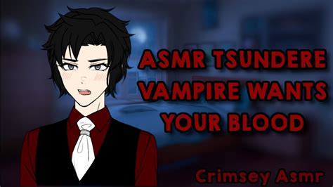 Asmr Tsundere Vampire Wants Your Blood M4a Youtube