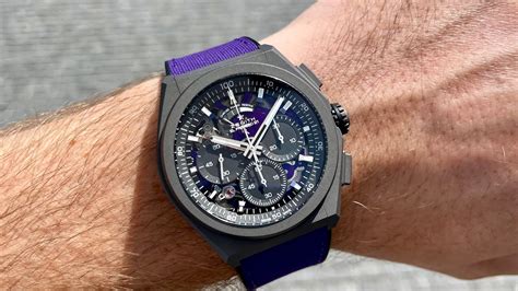 Zenith Defy Ultraviolet Mm Youtube