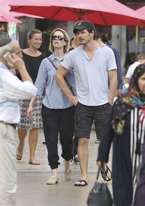 Sarah Paulson and Boyfriend Actor Pedro Pascal – Out in West Hollywood ...