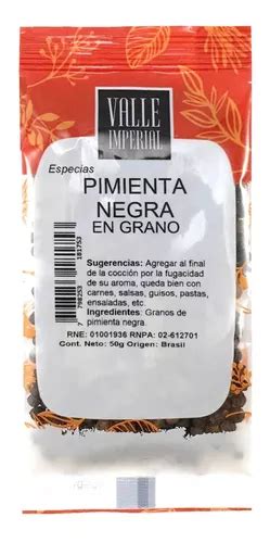 Pimienta Negra En Grano 50gr