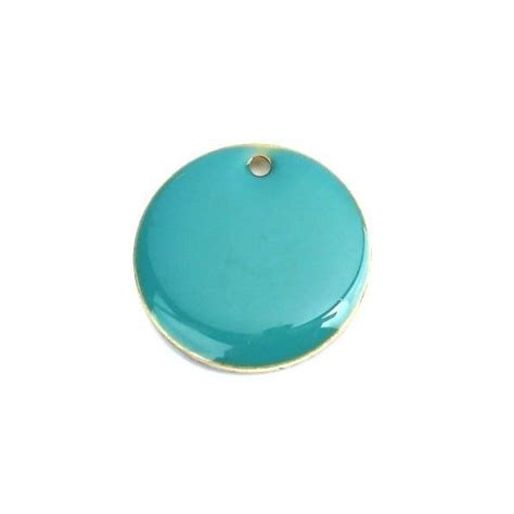 Sequins R Sine Style Maill S Rond Bleu Turquoise Mm Sur Une Base En