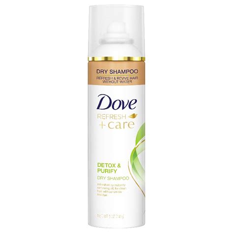 Dove Detox Dry Shampoo Care Between Washes Purifying With Fresh Scent For Oily Hair 5 Oz