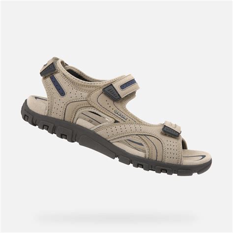 Geox SANDAL STRADA Homme Sandales Sable Geox 2021