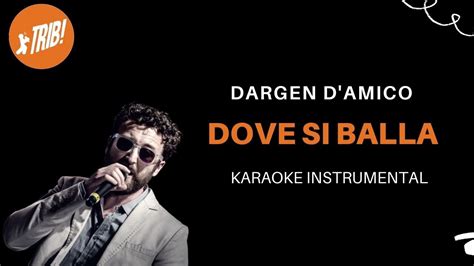 DOVE SI BALLA DARGEN D AMICO SANREMO 2022 YouTube