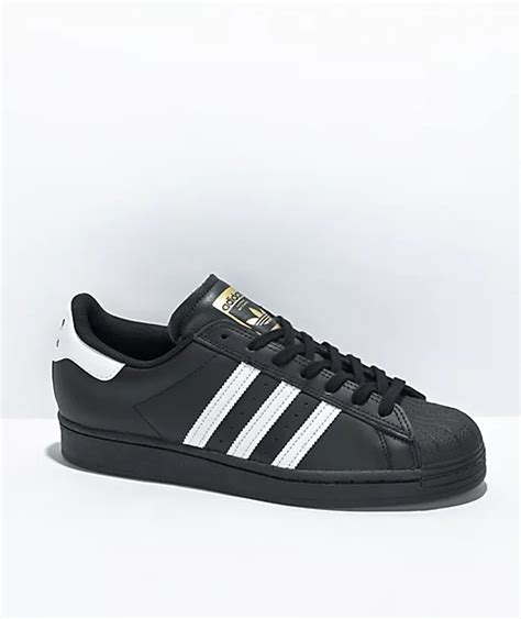 Adidas Superstar Adv Black White Shoes