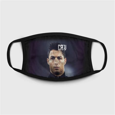 Cristiano Ronaldo Face Mask Soccer Mask Reusable Washable | Etsy