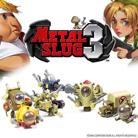 Snk Metal Slug Iii Non Scale Vehicle Model Kits Set Of 6 Hobbies