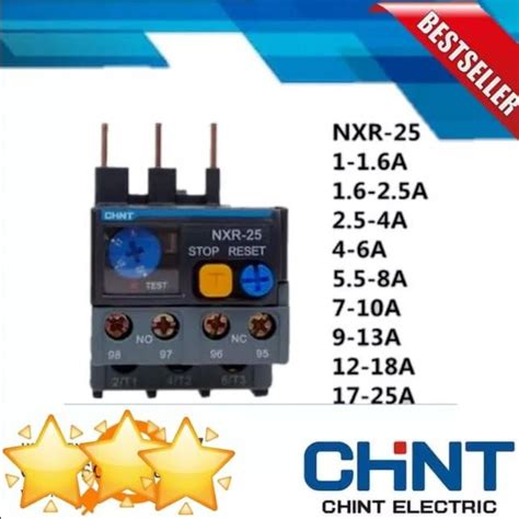 Thermal Overload Relay Chint Nxr A Lazada Indonesia