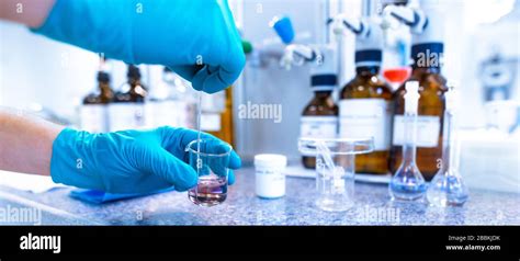 Pharmacist Scientist Developing New Medicines Medicaments Pharmacy