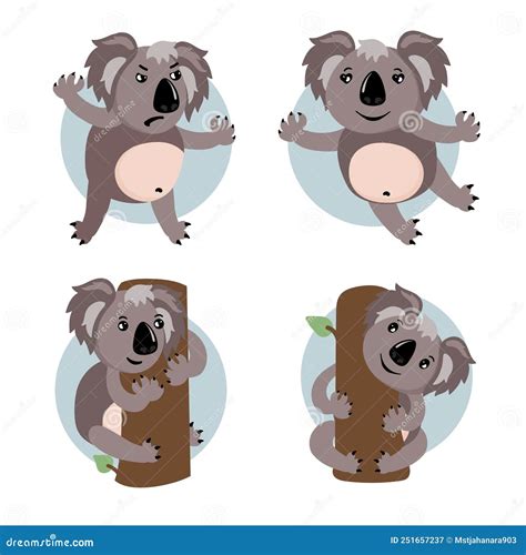 Koala Angry Emoji Koala Bear Evil Emotions Avatar Beast Aggressive