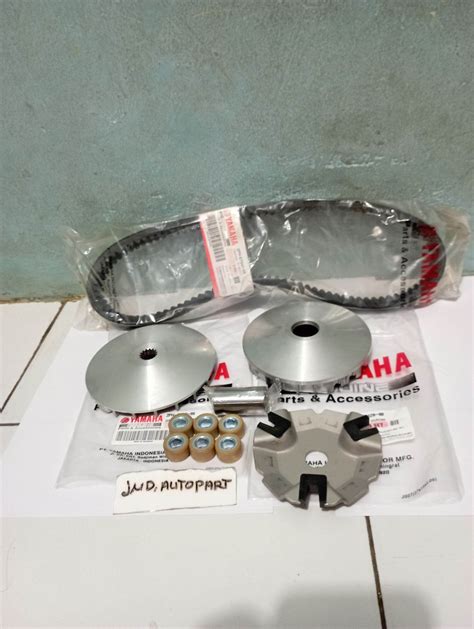 PKT CVT KOMPLIT RUMAH ROLLER ASSY KIPAS ROLLER ONLY V BELT ONLY YAMAHA